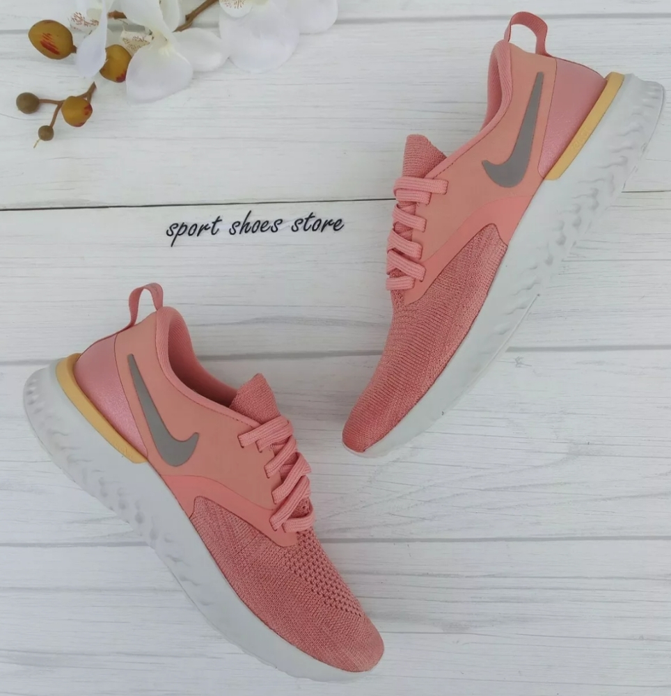 WOMEN'S NIKE ODYSSEY REACT 2 FLYKNIT PINK QUARTZ AH1016-602